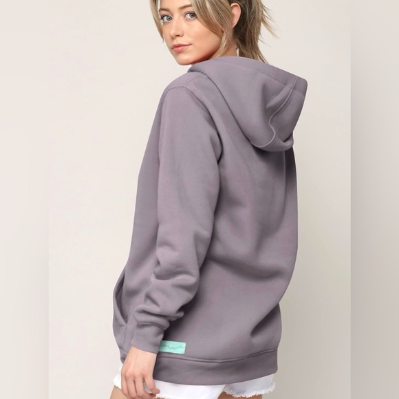 Active Casual Hoodie Long Sleeve Comfortable Lightweight Sweatshirt -slate - Picture 5 of 6